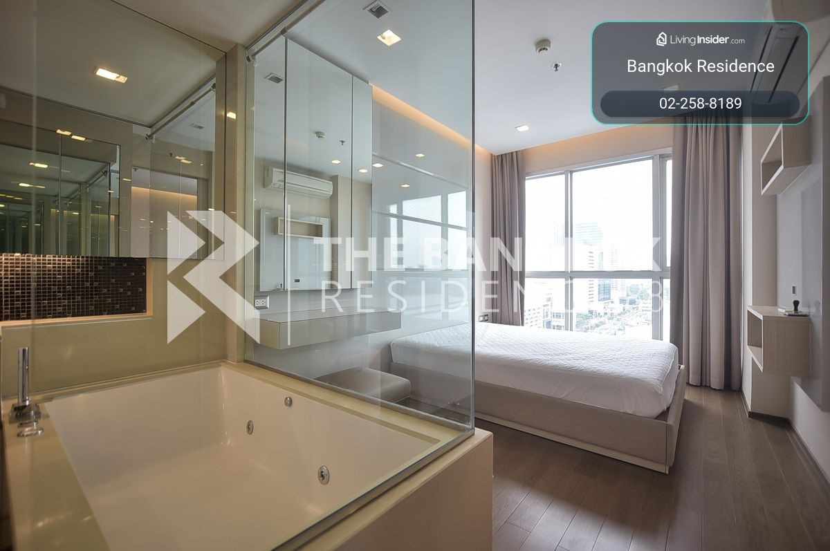 ให้เช่า/For Rent The Address Asoke (ดิ แอดเดรส อโศก) 1 ห้องนอน 1 ห้องน้ำ พื้นที่ 46 ตร.ม. ทำเล Super Prime CBD ย่านอโศก-เพชรบุรี ใกล้ MRT เพชรบุรี / 1 Bedroom, 1 Bathroom, 46 sq.m. for Rent in Asoke-Phetchaburi CBD 🔥[Light] – รูปที่ 3