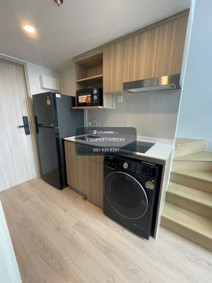 Life Rama 4 Asoke ใกล้สวนเบญ ให้เช่าห้อง Vertiplex  – รูปที่ 3