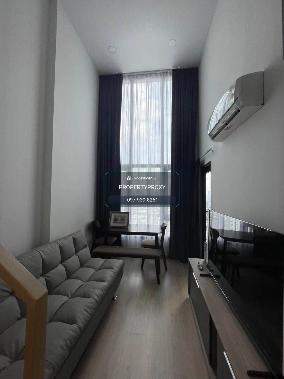 Life Rama 4 Asoke ใกล้สวนเบญ ให้เช่าห้อง Vertiplex  – รูปที่ 2
