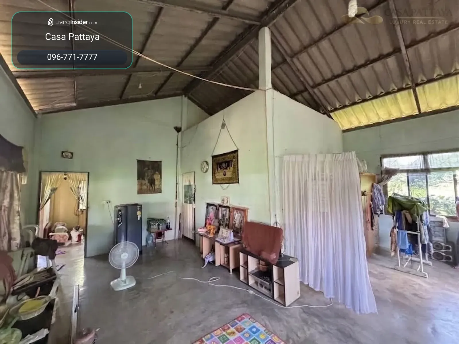 ขายที่ดินพร้อมบ้าน 1 หลัง ทำเลดี เลียบทางรถไฟ (พัทยา-เลี่ยงเมือง 2) – รูปที่ 4
