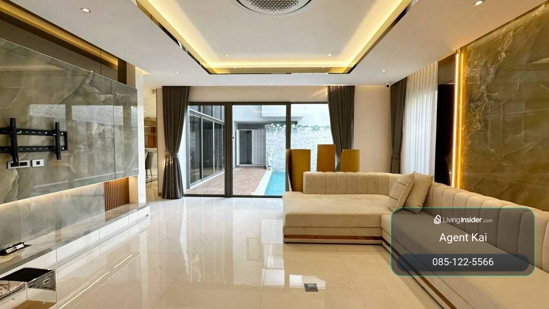 [ขาย] บ้านเดี่ยวหรู สร้างเองสไตล์ Modern Luxury รามอินทรา 57 (109 ตร.ว.) พร้อมสระว่ายน้ำส่วนตัว ระบบ Smart Home ทั้งหลัง ใกล้ MRT วัชรพล เพียง 200 ม. – รูปที่ 2