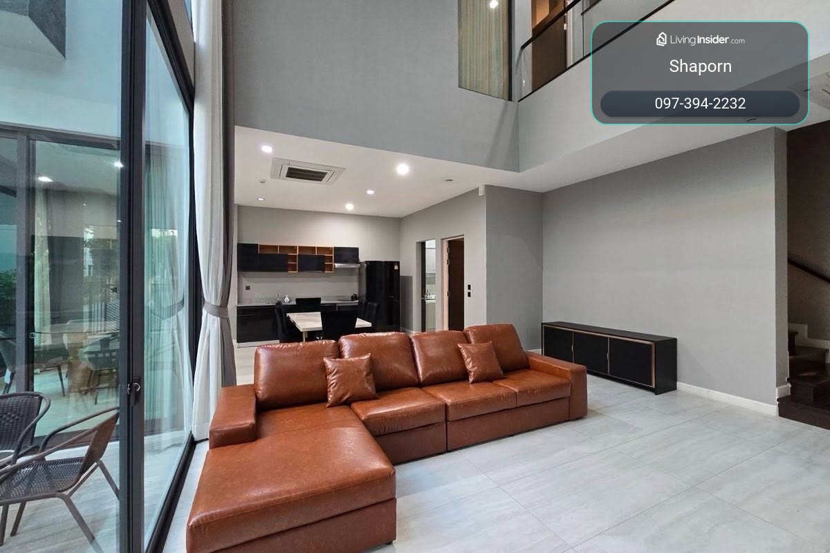 เช่าบ้าน!!ฟรี ส่วนกลาง บ้าน 3 ชั้น 5 นาที ARL รามคำแหง เดอะ เจนทริ พัฒนาการ 2 House for Rent Free!! Cam fees Sukhumvit City Centre 5 min to ARL Ramkhamhaeng Station The Gentry Phatthanakan 2 – รูปที่ 4