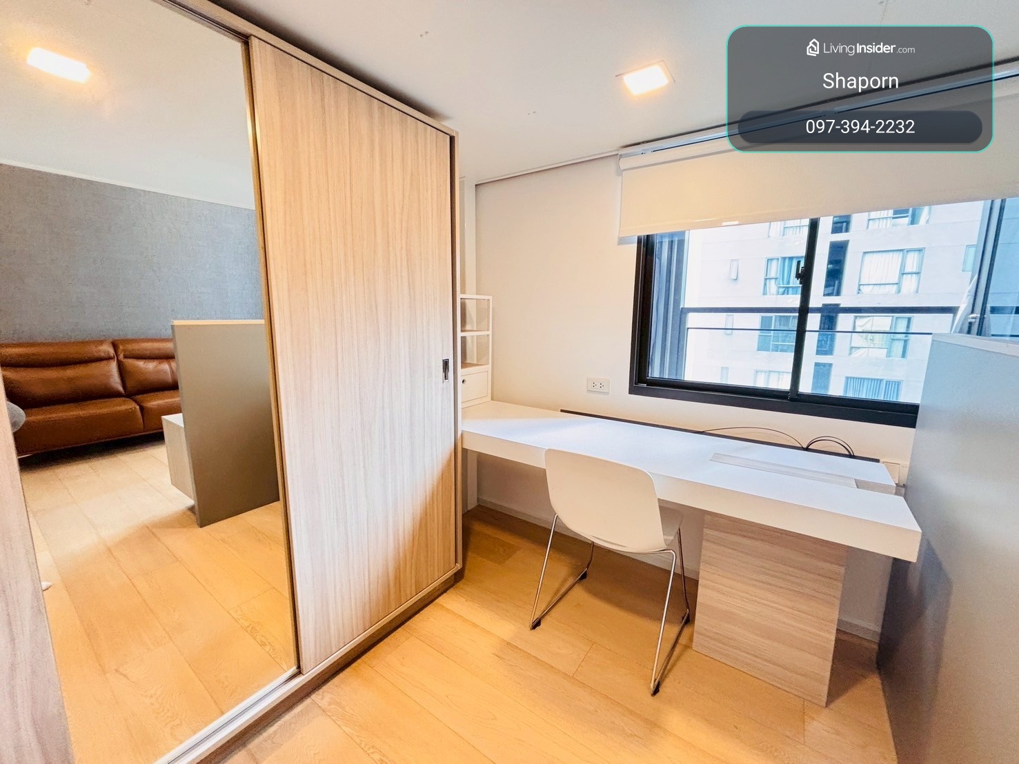 เช่าคอนโด ฟรี!!ส่วนกลาง Duplex 2นาที MRT เซ็นทรัล พระราม9 ชีวาทัย อโศก Condo for Rent Free!!cam fee Duplex 2 min MRT Central Rama9 Station Chewathai Residence Asoke – รูปที่ 4