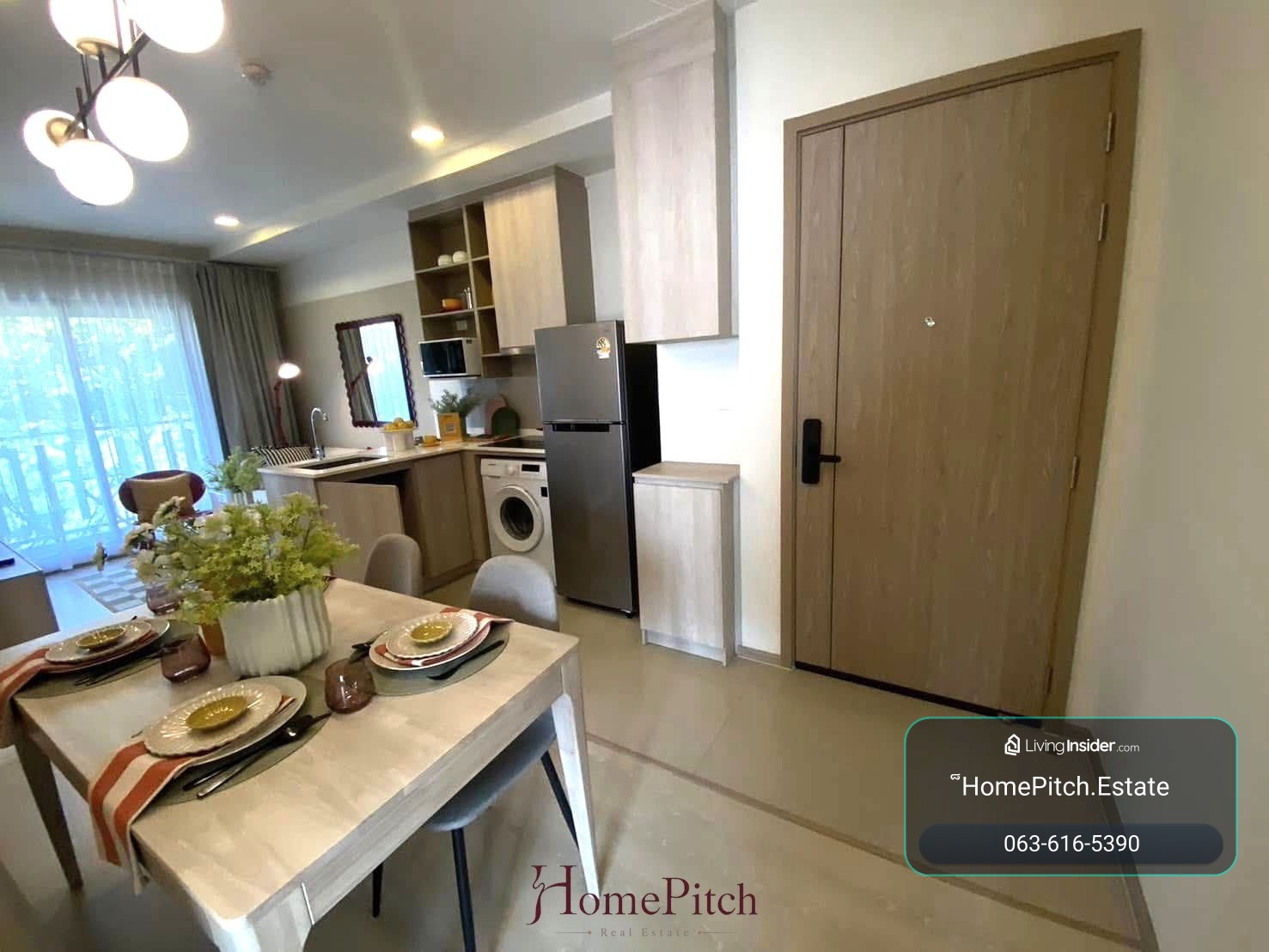 🏠 คอนโด 2 นอน PYNN Pridi 20 วัฒนา ห้องสวยพร้อมอยู่ นัดชม 063-616-5390 – รูปที่ 4