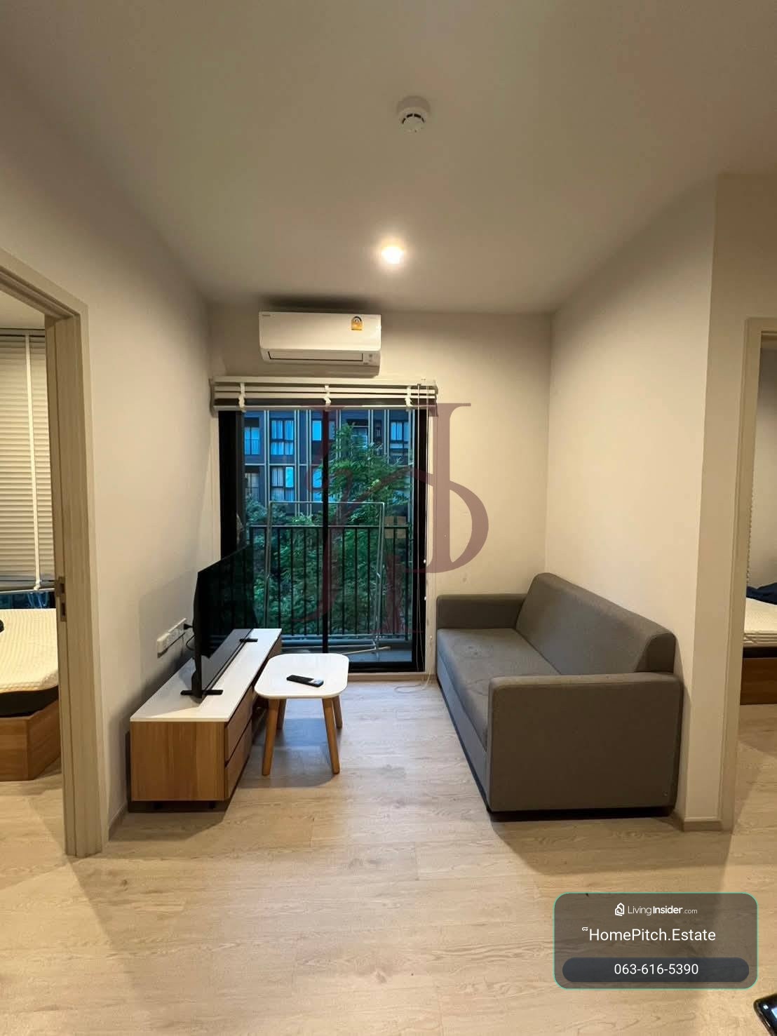 🚇 Bangna Condo for sale, 2 bedrooms, 1 bathroom, area 34.82 sq m., near Central Bangna, make an appointment to view 063-616-5390. – รูปที่ 3