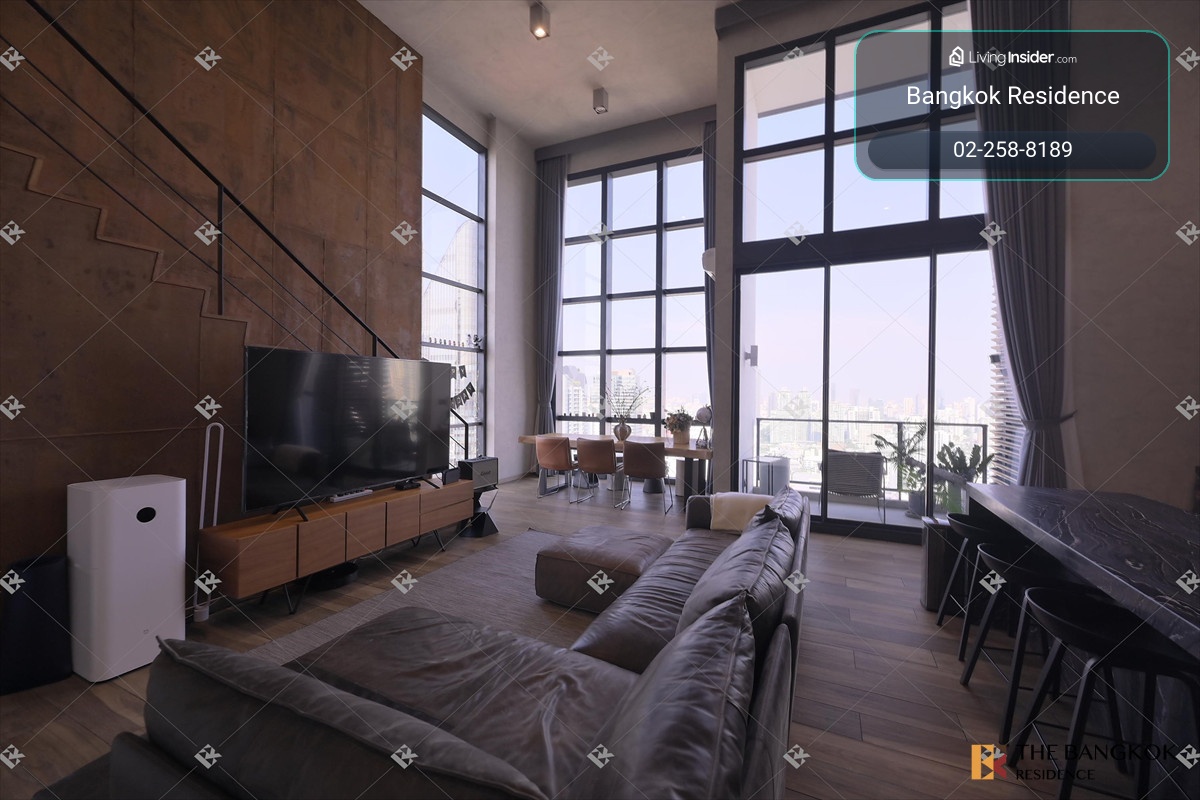 🔥The Loft Asoke| 3 Bedroom Duplex 145 ตร.ม. ปล่อยเช่าเพียง 184,000 บาท ห้องสวย ชั้นสูง  ใจกลางอโศก ราคาดีมาก ใกล้ MRT 100 เมตร - By Loft 0842824246 – รูปที่ 2