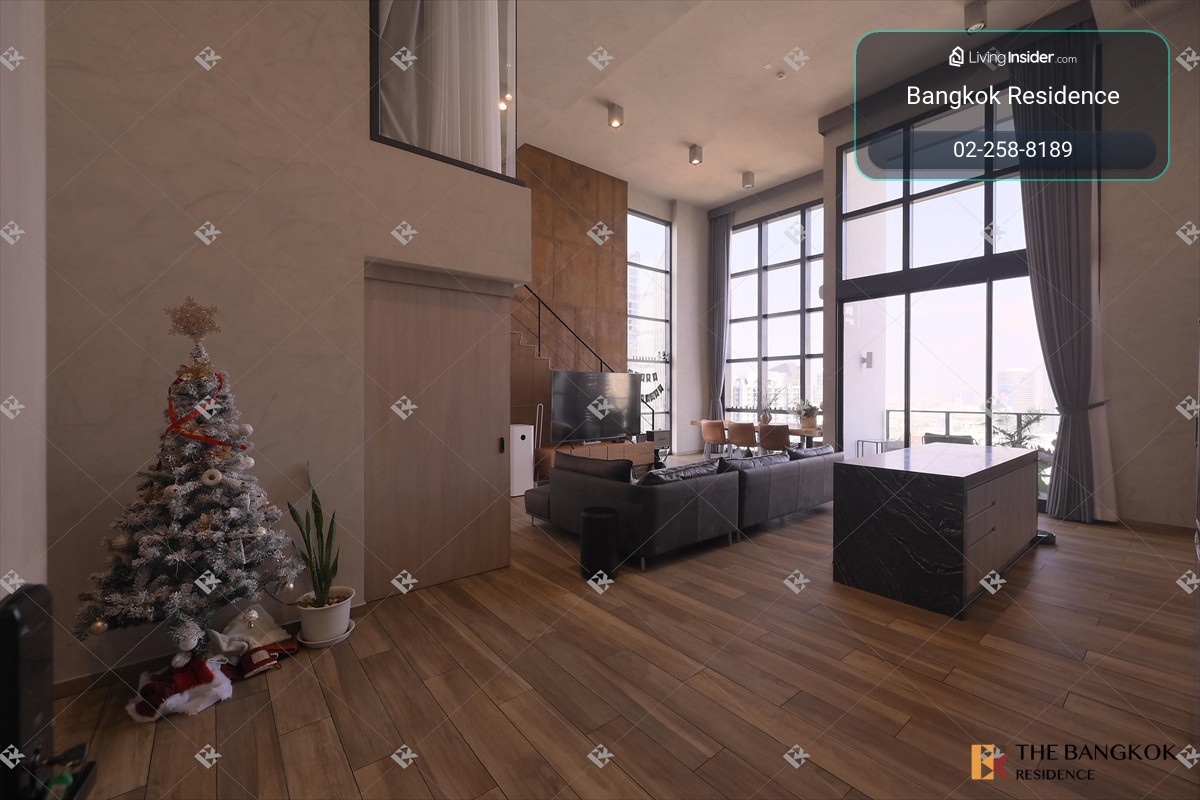 🔥The Loft Asoke| 3 Bedroom Duplex 145 ตร.ม. ปล่อยเช่าเพียง 184,000 บาท ห้องสวย ชั้นสูง  ใจกลางอโศก ราคาดีมาก ใกล้ MRT 100 เมตร - By Loft 0842824246 – รูปที่ 4