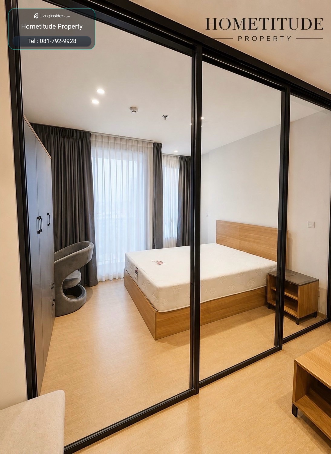 🐶 PET FRIENDLY |  มารุ ลาดพร้าว 15 🔥 ห้องสวย ชั้นสูง 🚆ใกล้ MRT ลาดพร้าว 50 เมตร! – รูปที่ 4