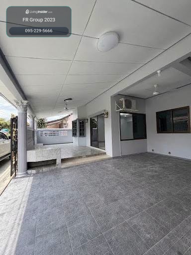Single house for rent, newly decorated, Ramkhamhaeng 68, single story house, 3 bedrooms, 2 bathrooms, 2 air conditioners (new air conditioners), 1 water heater and 2 parking spaces in the house. – รูปที่ 3