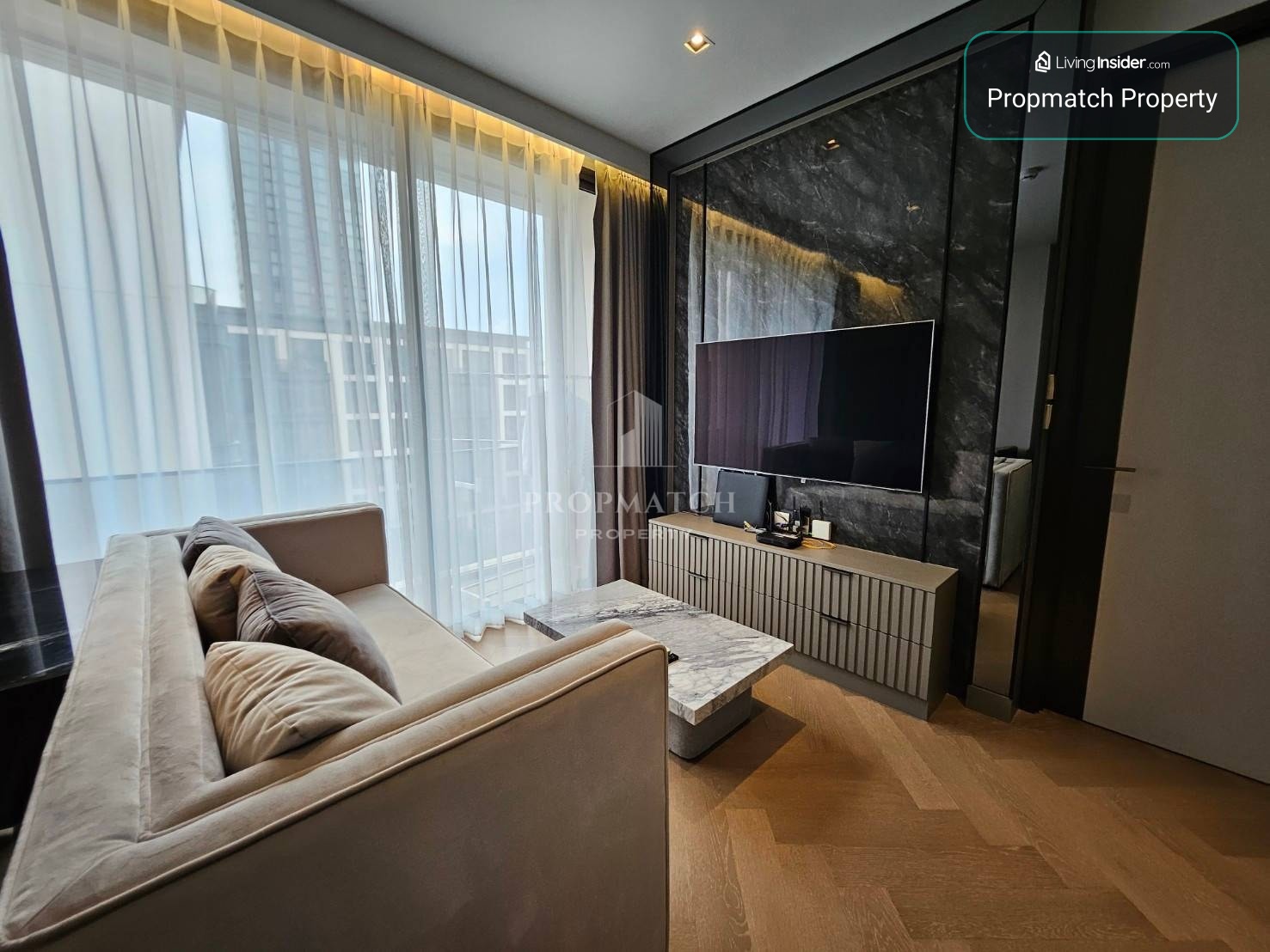✨Flash Deal ✨ The Reserve Sukhumvit 61 ( 2Bed 1Bath 58SQM.) พร้อมอยู่ ! เพียง 56,000 บาทต่อเดือน Tel.0981315848@propmatch  – รูปที่ 2