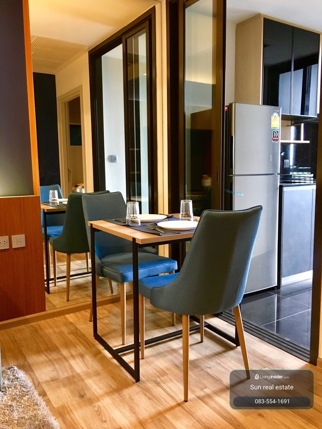 for rent the Line jatujak 1bed View nature park (S03-1091)   – รูปที่ 2