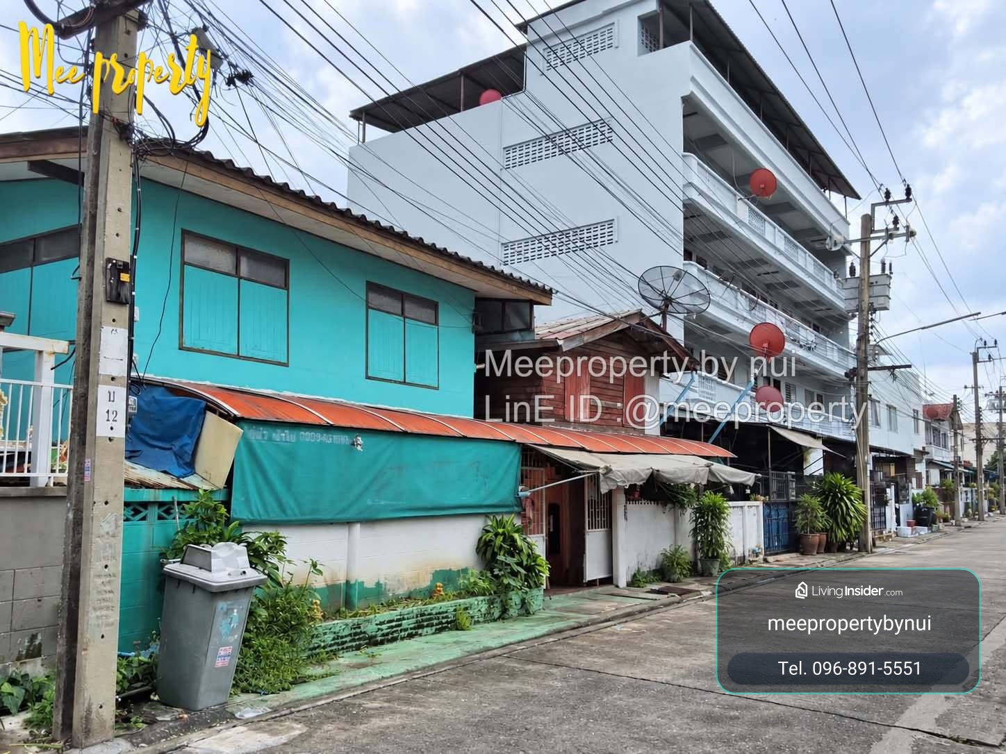 ขายที่ดินพร้อมบ้าน 2 หลัง สุขุมวิท 62 แยก 5 📐 ที่ดิน 46 ตร.ว. 📏 หน้ากว้าง 13 เมตร  ME-312 – รูปที่ 2