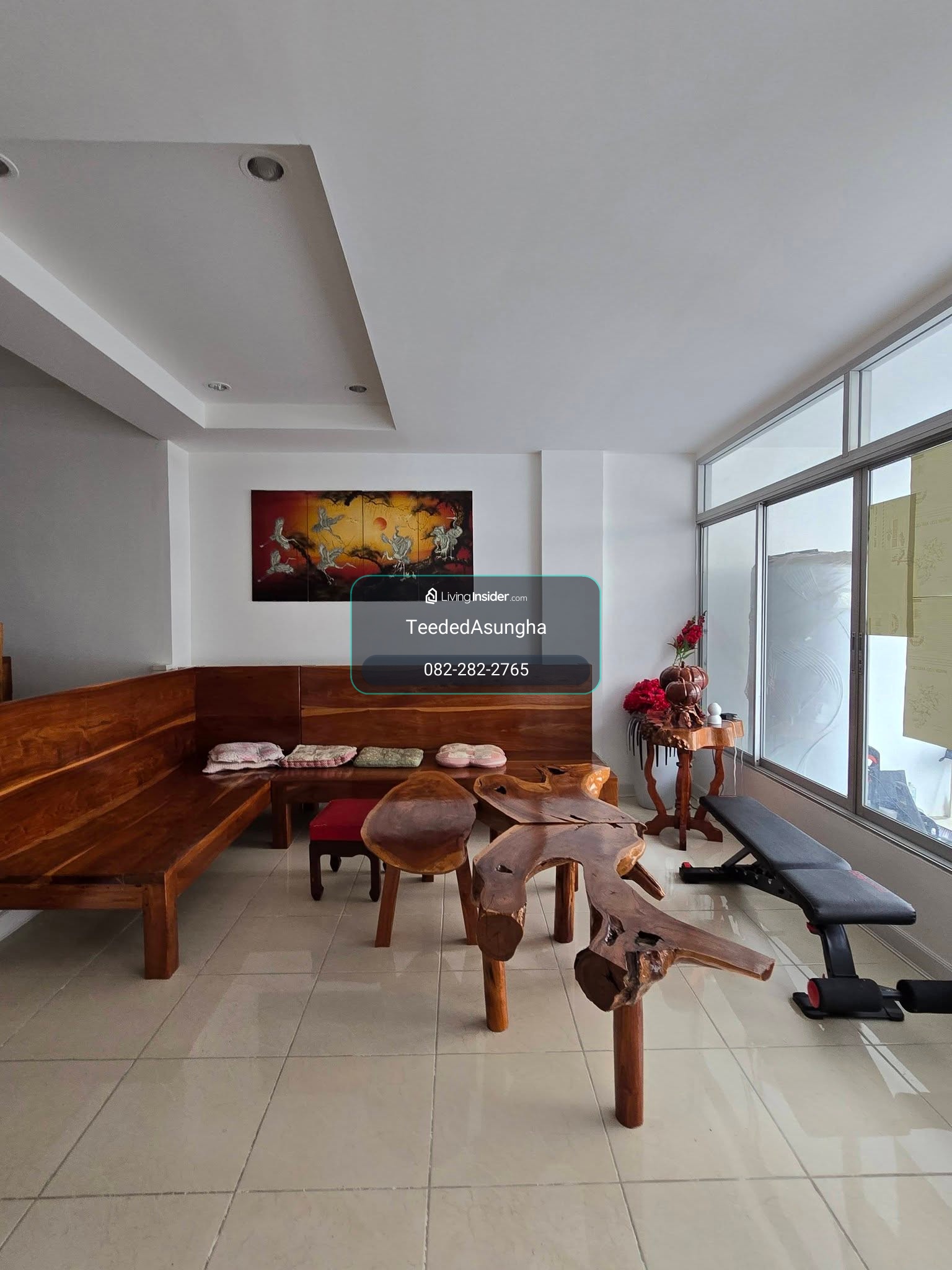 24ตรว 4นอน3น้ำ2จอด ทาวน์โฮม 3 ชั้น ฟลอร่าวิลล์ ศรีนครินทร์ – รูปที่ 2