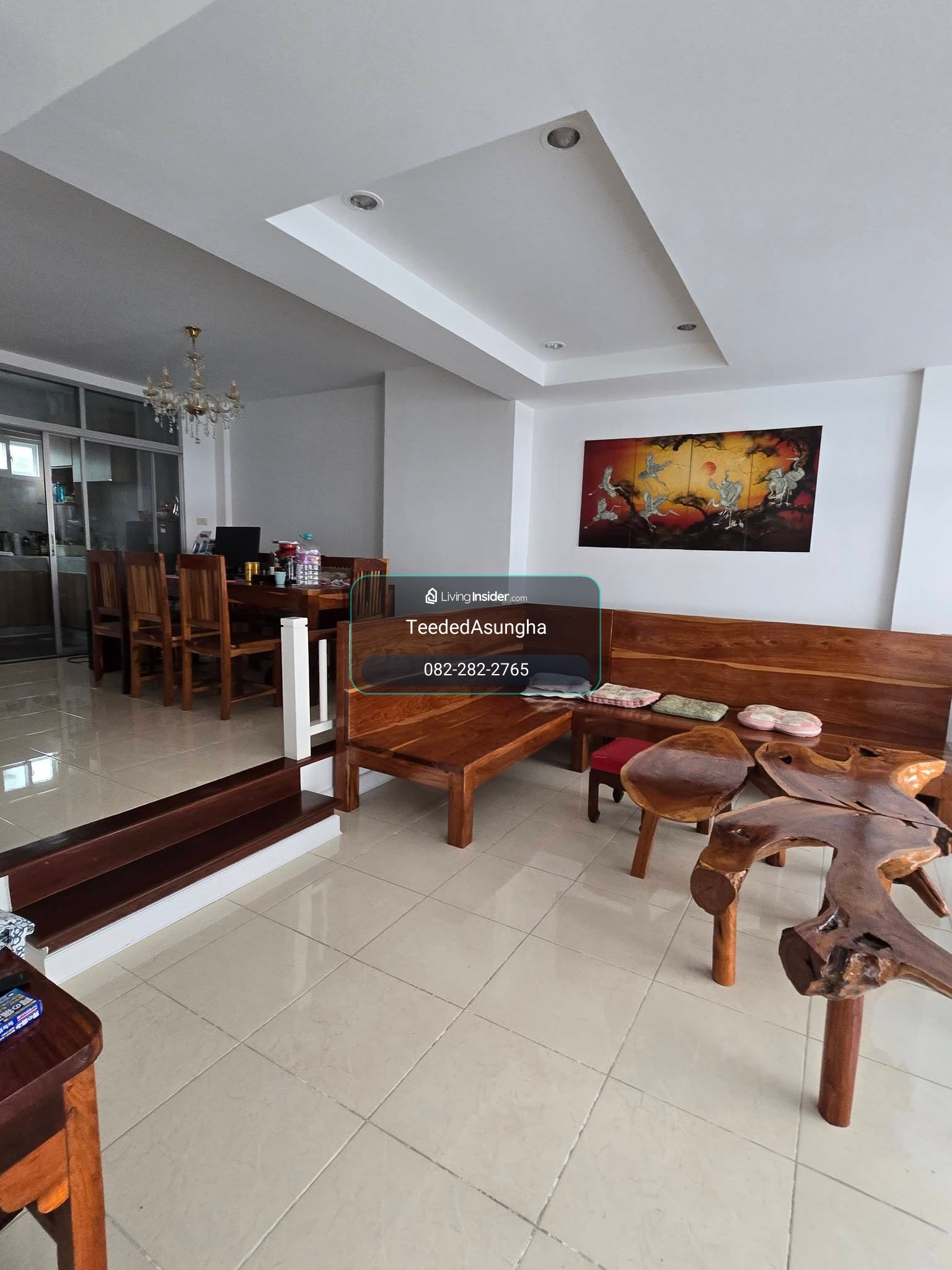 24ตรว 4นอน3น้ำ2จอด ทาวน์โฮม 3 ชั้น ฟลอร่าวิลล์ ศรีนครินทร์ – รูปที่ 3