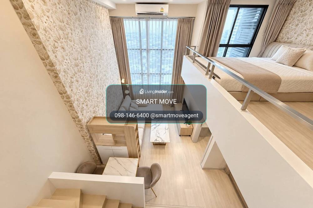 🔥 เช่าด่วน !!🔥 Knightsbridge Prime Sathorn, 1 ห้องนอน Duo, 1 ห้องน้ำ, ชั้นสูง 30++, ห้องหายาก !! Code C20260900029 แต่งครบ, พร้อมเข้าอยู่ 📣📣  – รูปที่ 2