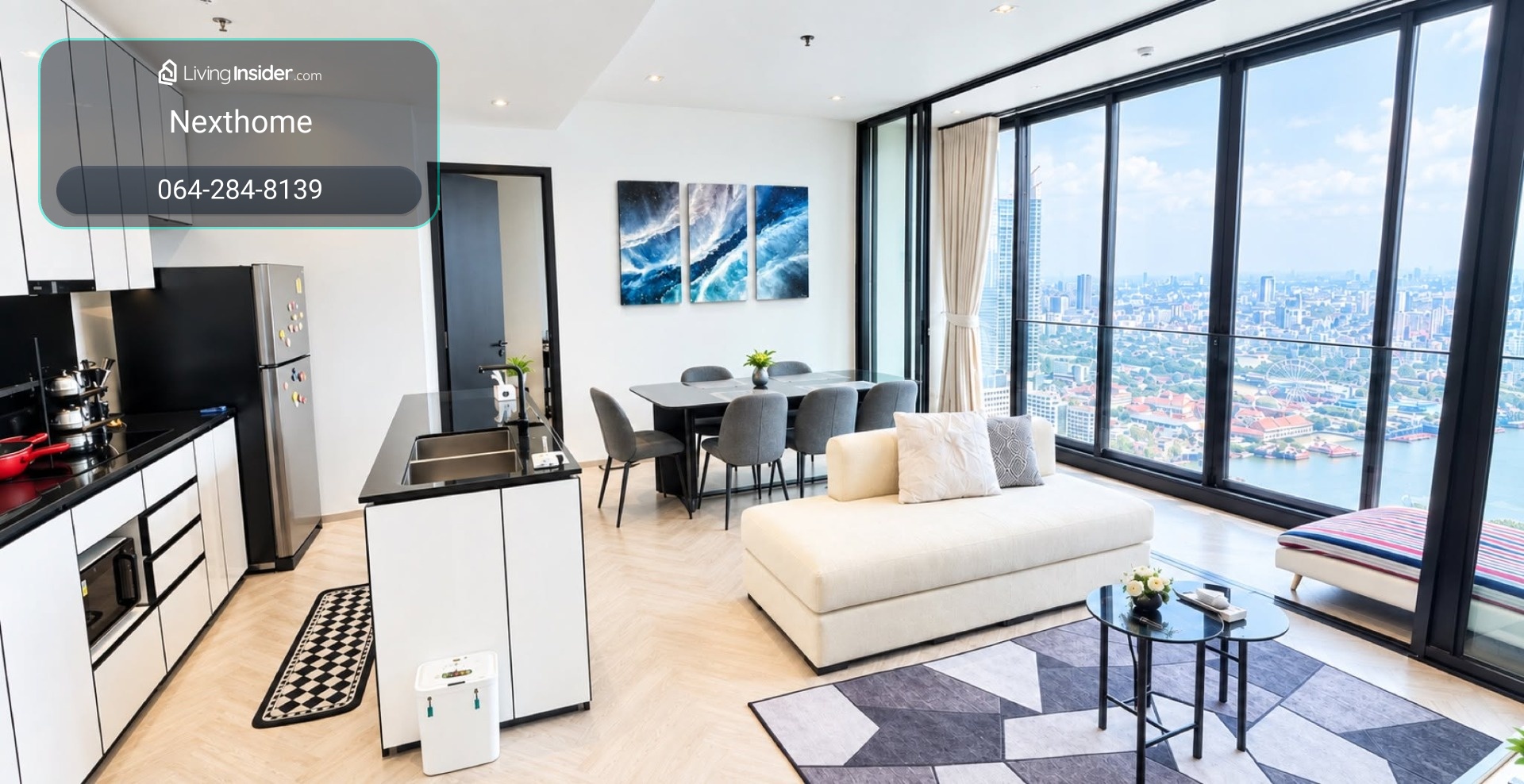 🔥Urgent Sale🔥 Chapter Charoen Nakhon-Riverside, near BTS Krung Thon Buri Station. Fully furnished, ready to move in. – รูปที่ 3