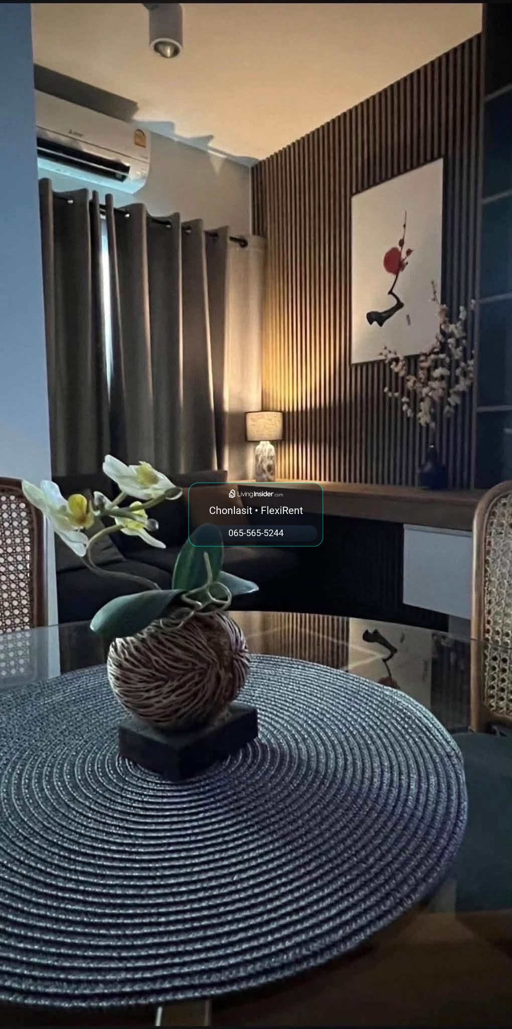 🏡 FOR RENT | IDEO Chula-Samyan 🏡 ✨ Beautiful room, good view, decorated in Muji style, warm, comfortable. – รูปที่ 4