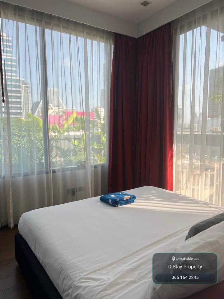 For Rent M Silom Great Price, Fully Furnished Balcony Garden 🌿DS2654  | Line @Dstay – รูปที่ 2