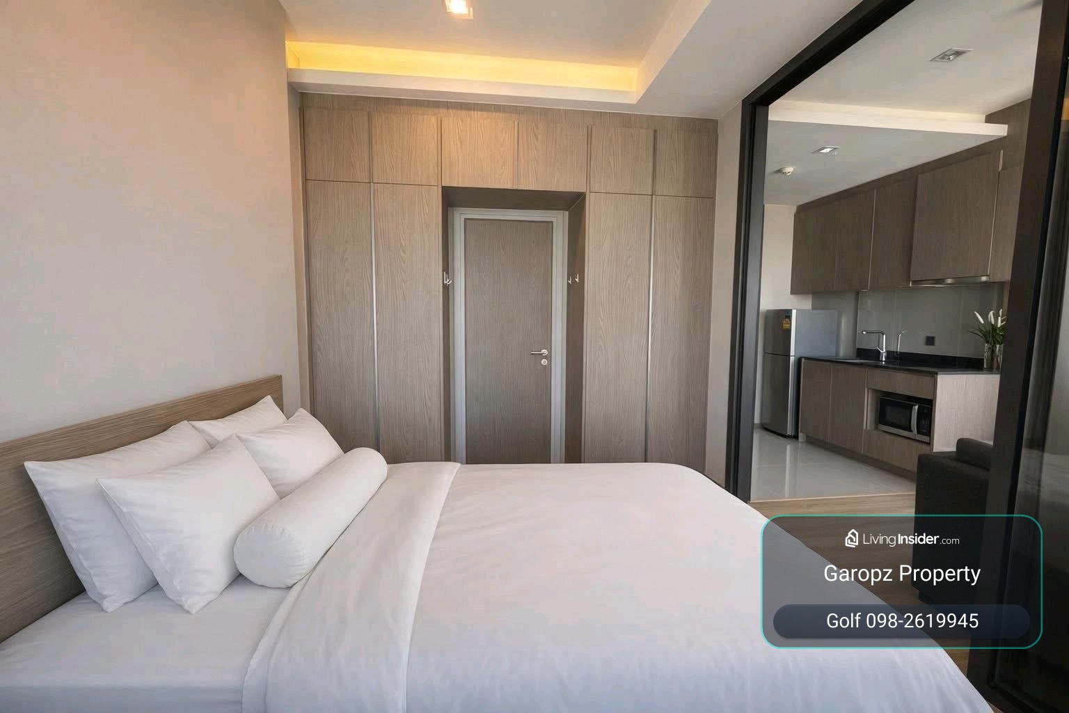 ‼️𝙁𝙞𝙧𝙨𝙩 𝙘𝙤𝙢𝙚, 𝙛𝙞𝙧𝙨𝙩 𝙨𝙚𝙧𝙫𝙚𝙙. 1 Bed 1 Bath 🐶 Pets Friendly / 35 Sqm. – รูปที่ 3