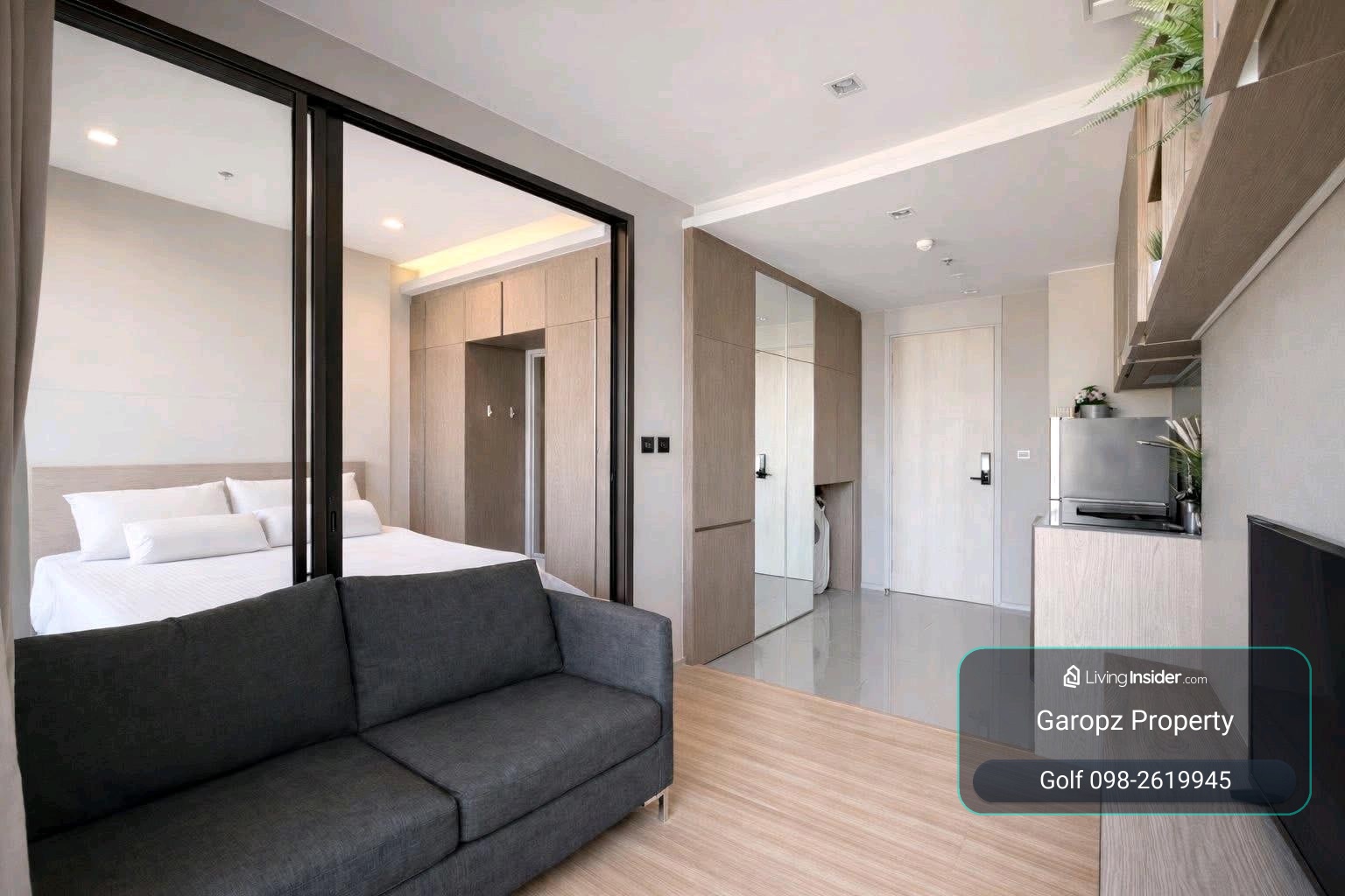 ‼️𝙁𝙞𝙧𝙨𝙩 𝙘𝙤𝙢𝙚, 𝙛𝙞𝙧𝙨𝙩 𝙨𝙚𝙧𝙫𝙚𝙙. 1 Bed 1 Bath 🐶 Pets Friendly / 35 Sqm. – รูปที่ 4