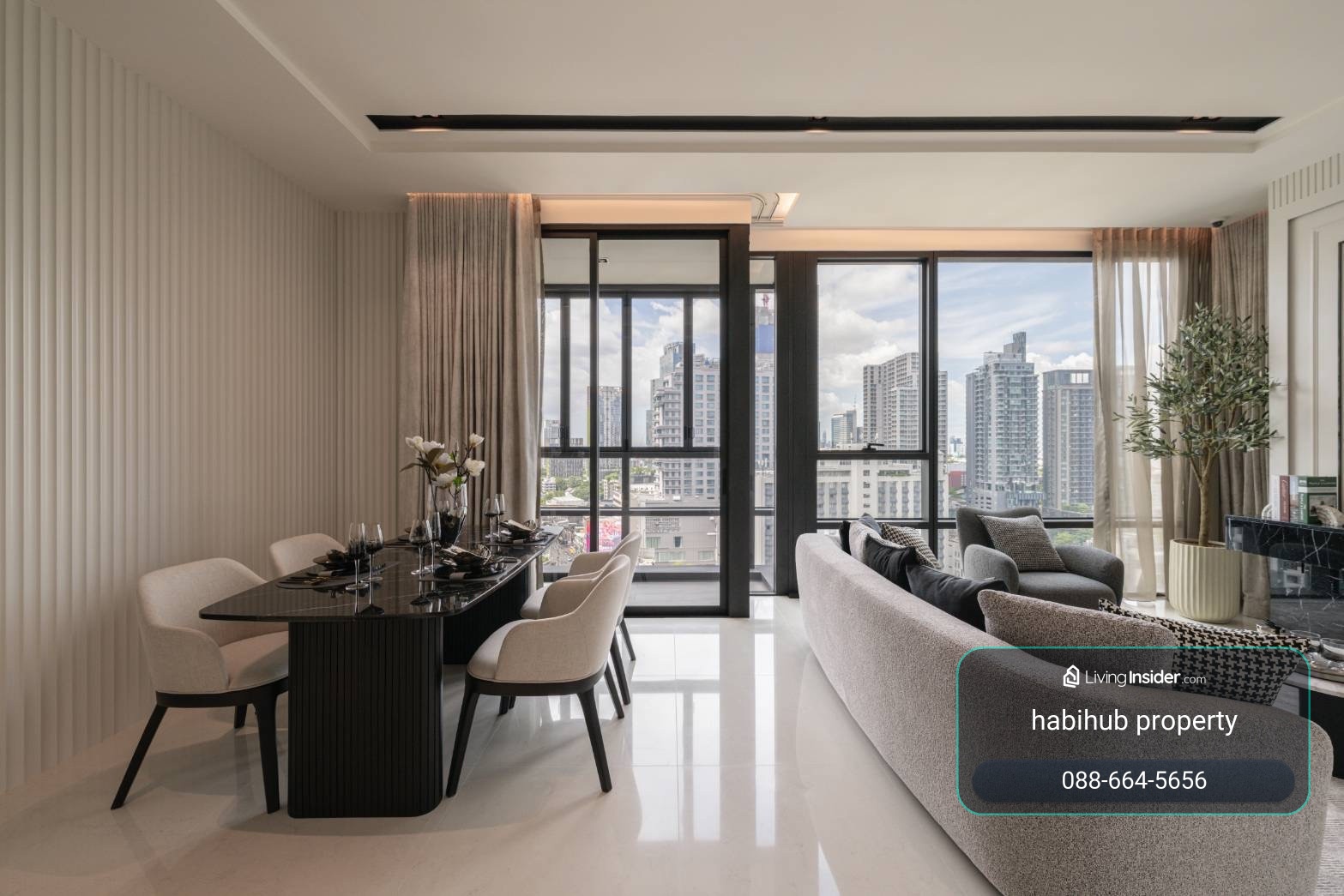 🏠✨ The Bangkok Thonglor | ขายคอนโด 2 ห้องนอน (HBH-HL-466) – รูปที่ 3
