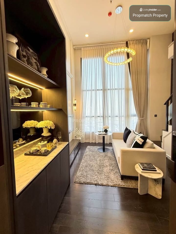 ✨Flash Deal ✨Park Origin Thonglor ( 2Bed 1Bath 43SQM.) พร้อมอยู่ ! เพียง 50,000 บาทต่อเดือน Tel.0981315848@propmatch  – รูปที่ 2