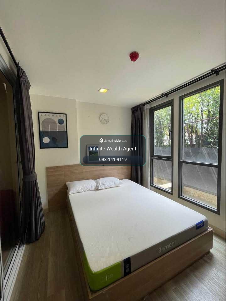 ✨ ห้องมุมติดสวน สระว่ายน้ำ เงียบสงบเป็นส่วนตัว | Moniiq สุขุมวิท 64 ใกล้ BTS ปุณณวิถี • 1 นอน 32 ตรม. 10,500 บ./ด. | นัดชมห้องฟรี ทักเลย! – รูปที่ 2