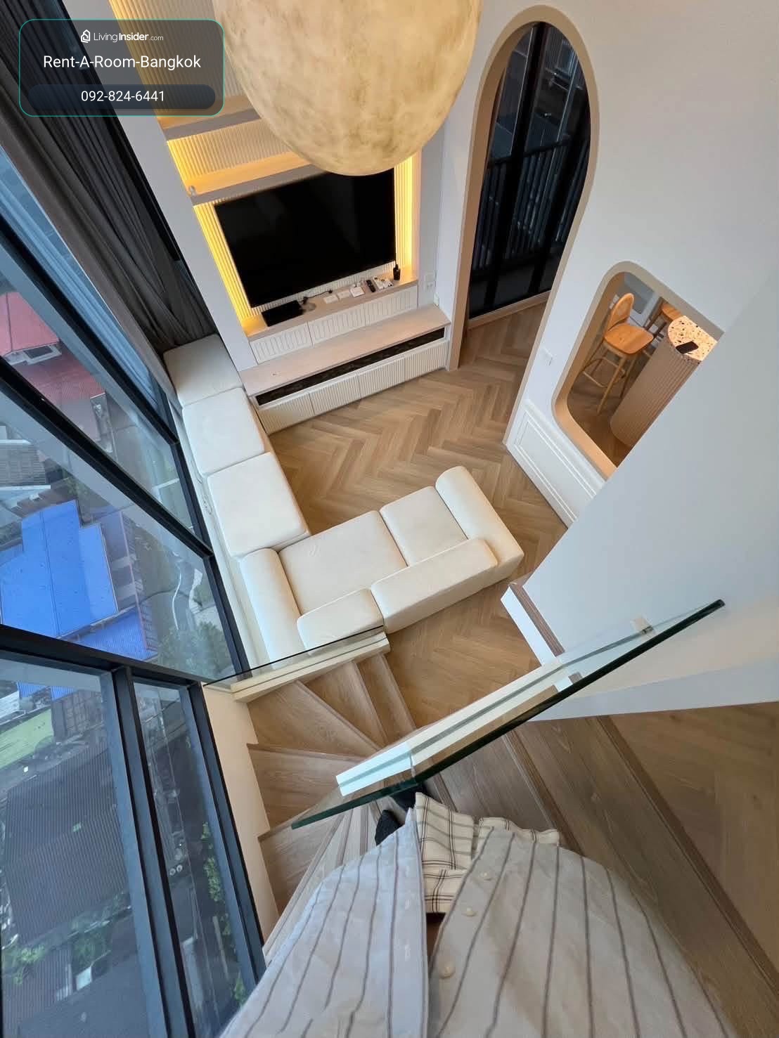 C260236 Knightsbridge space ratchayothin, duplex 50 sqm, 1 bed built in, 45k  – รูปที่ 3