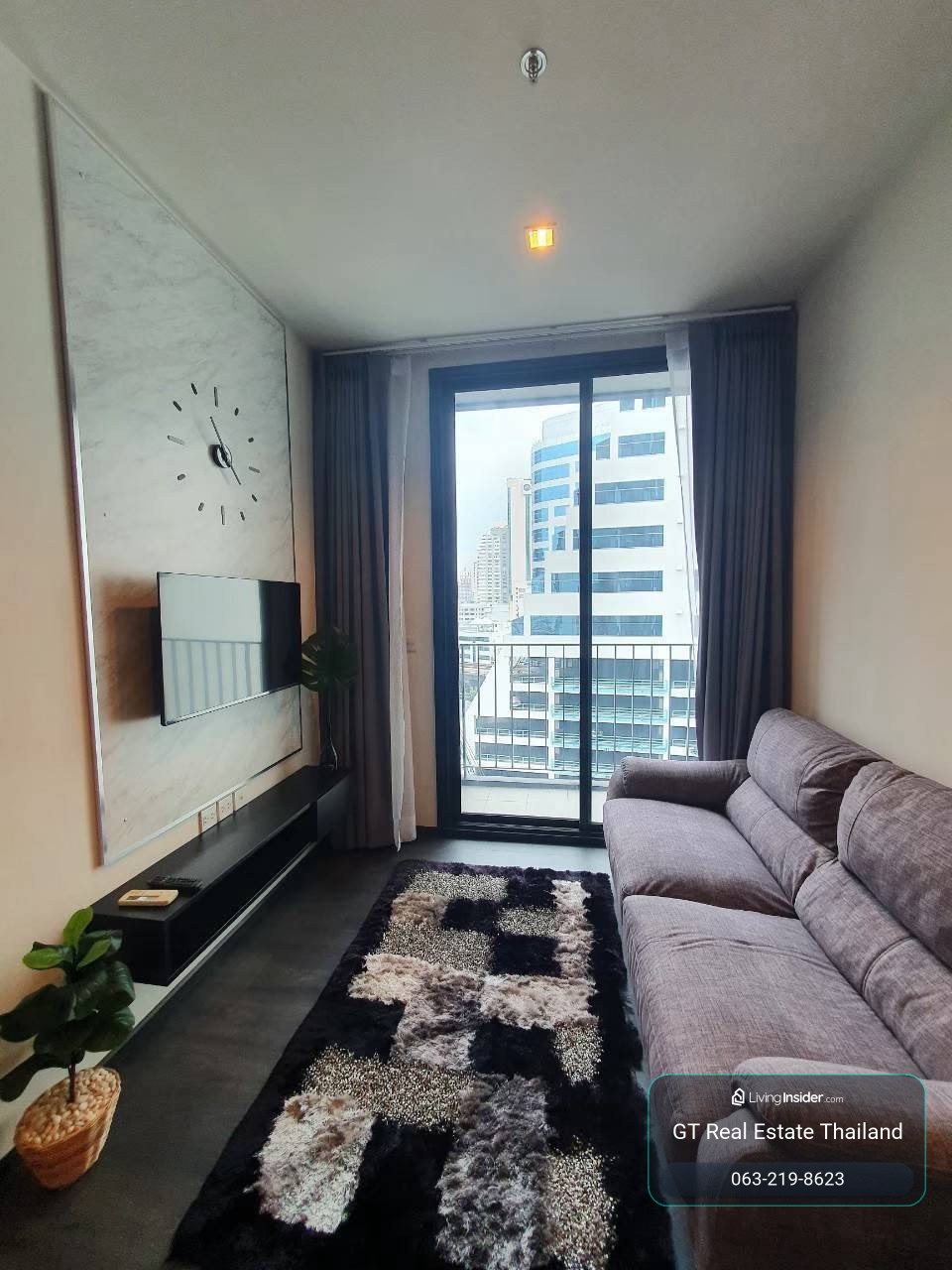For Rent Edge Sukhumvit 23 — 1 Bedroom | BTS Asok | Fully Furnished GTN-0932 – รูปที่ 2
