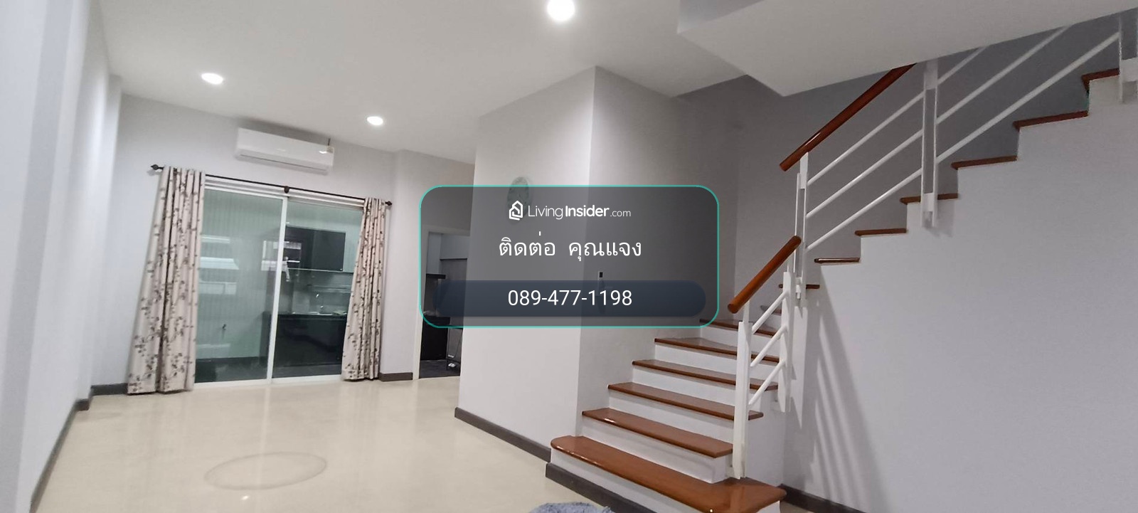 ์No have flood! Townhome for rent, 3 floors, newly renovated, clean.  Play level with mezzanine Premium Place Village 2, Soi Mailap Prasertmanukit 29, near Satriwitthaya School 2 – รูปที่ 3