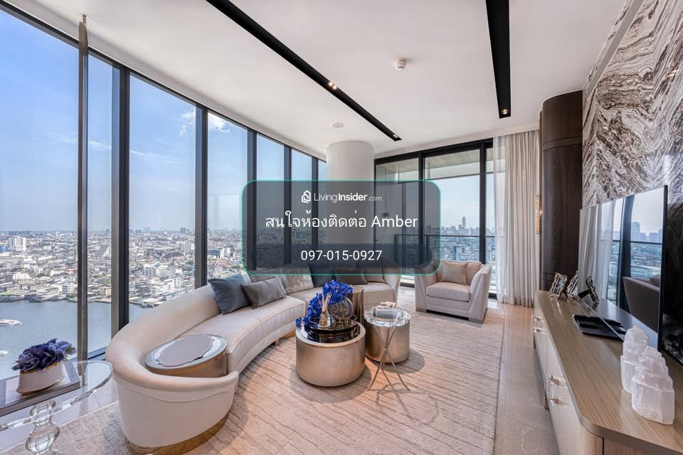 ปล่อยเช่า Banyan Tree Residence ราคา 190,000 บาท คอนโด Ultra-Luxury ระดับตำนาน วิวแม่น้ำเจ้าพระยาแบบ Panorama 180 องศา – รูปที่ 2