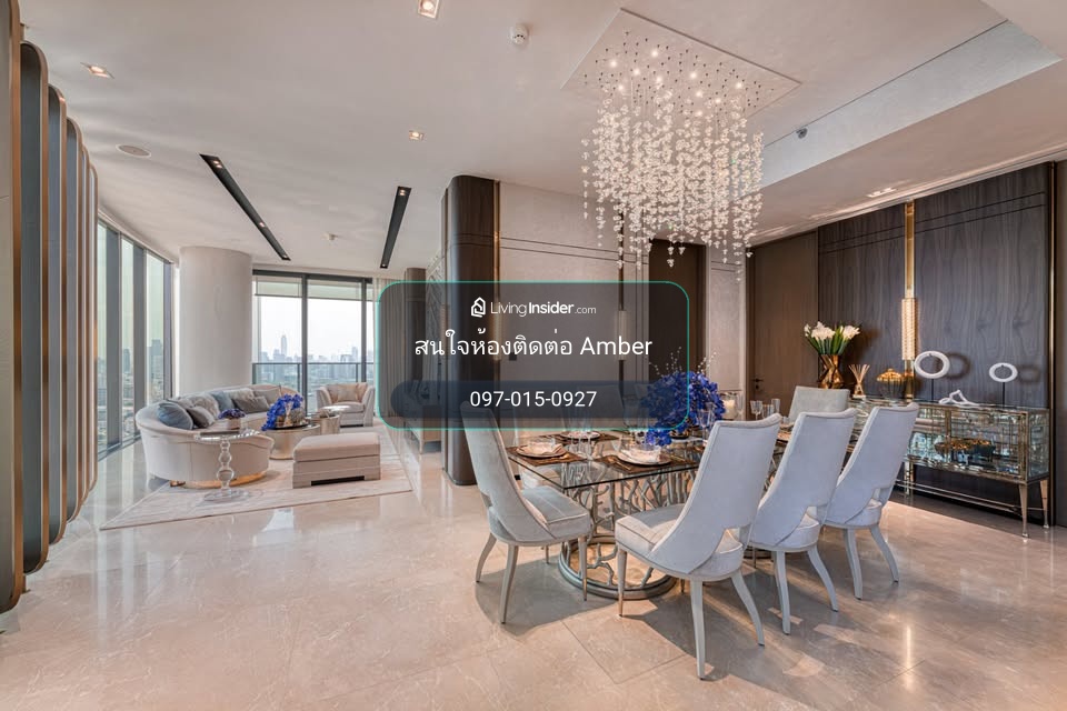 ปล่อยเช่า Banyan Tree Residence ราคา 190,000 บาท คอนโด Ultra-Luxury ระดับตำนาน วิวแม่น้ำเจ้าพระยาแบบ Panorama 180 องศา – รูปที่ 3