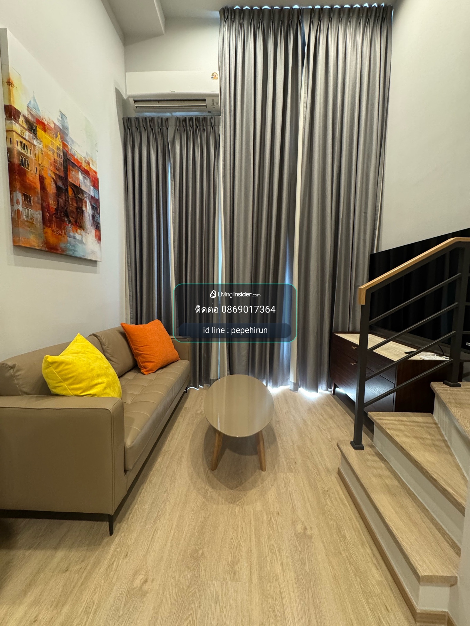 For Rent 1 Bedroom ราคา 30,000 บาท culture Chula ห้องใหม่ ติดต่อ 0869017364 – รูปที่ 2