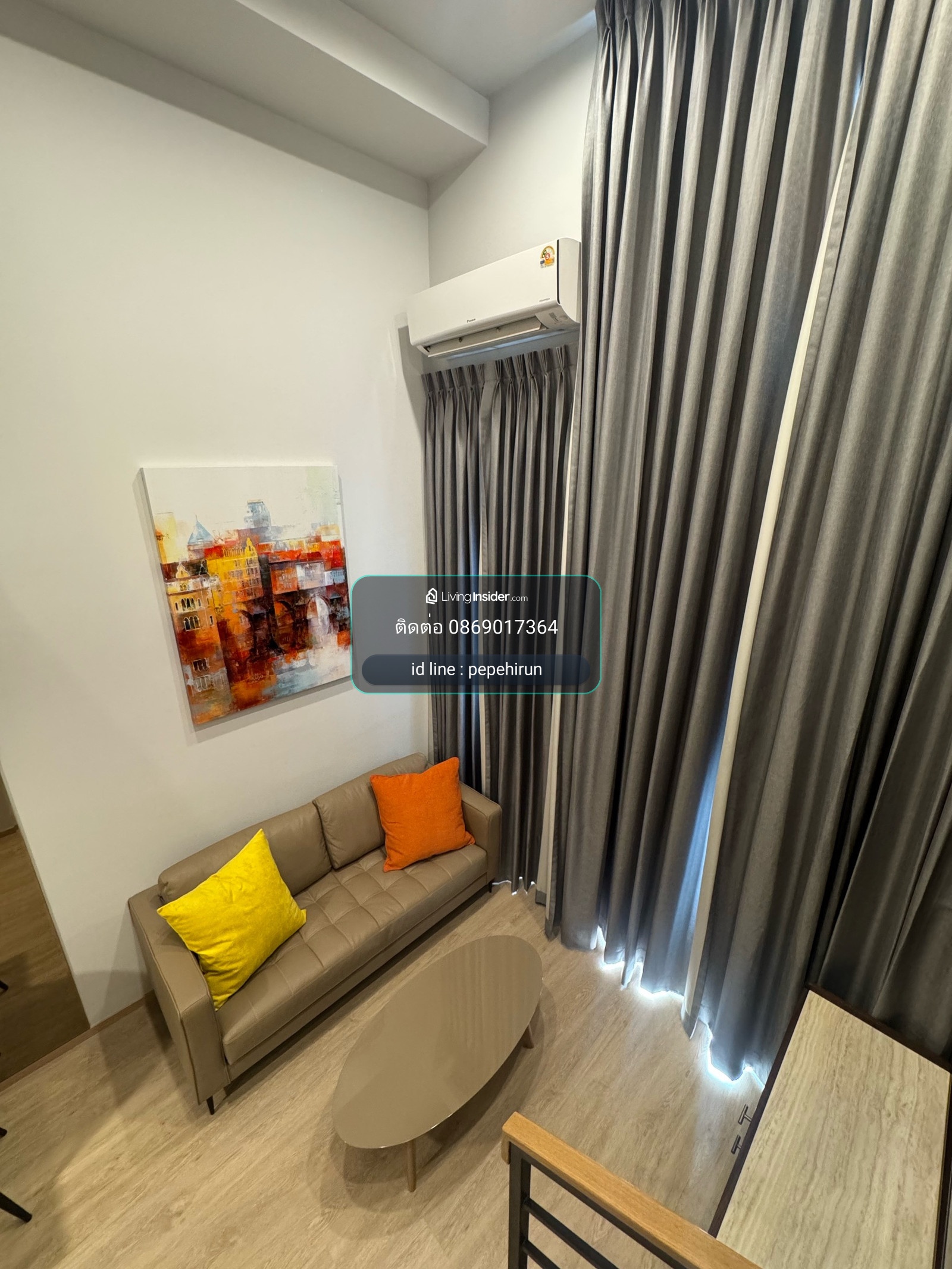For Rent 1 Bedroom ราคา 30,000 บาท culture Chula ห้องใหม่ ติดต่อ 0869017364 – รูปที่ 3