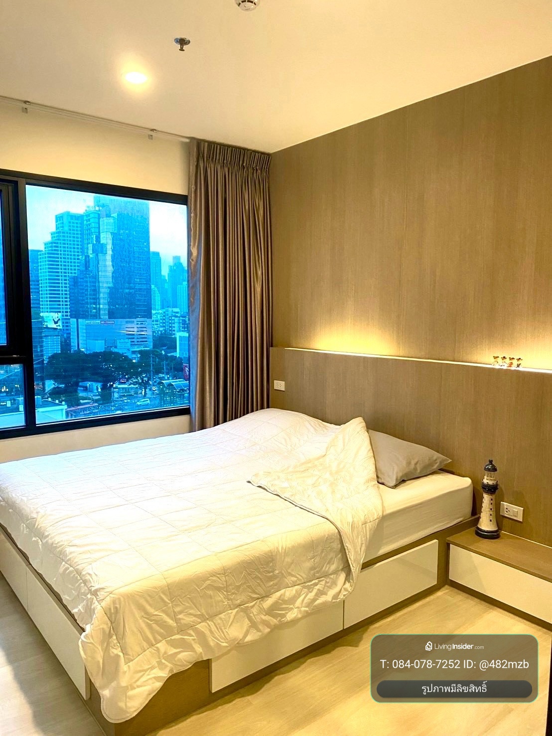 🏢 Available 29/09/69 | Life Asoke | 30 sq m., 12th floor | 18,000 baht/month – รูปที่ 2