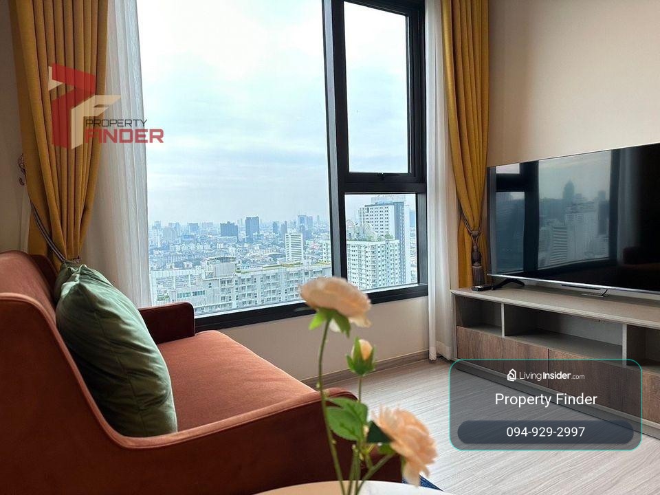 Rds-1267 Condo for rent Life Asoke Hype - Airy Room with a Beautiful View. – รูปที่ 4