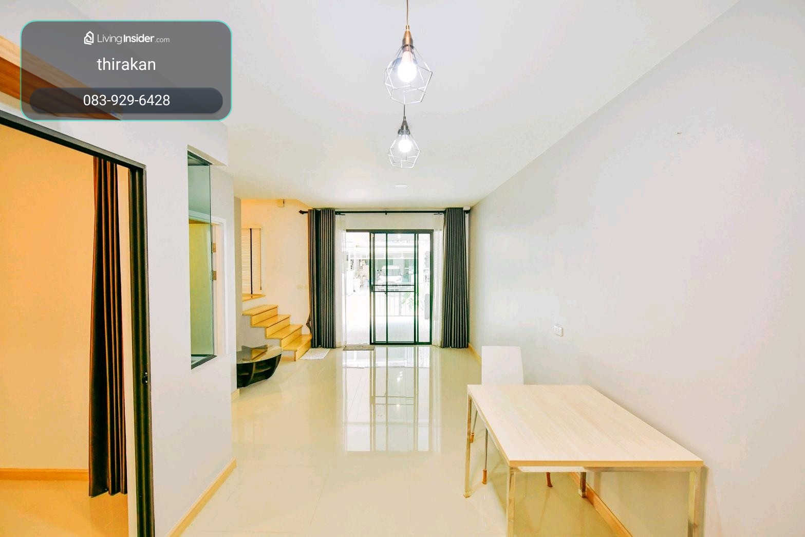 🏠 3-story townhome for sale with tenant • J Grand Sathorn-Kanlapaphruek Village 🏷️ : 4.29 million baht, free transfer. – รูปที่ 3