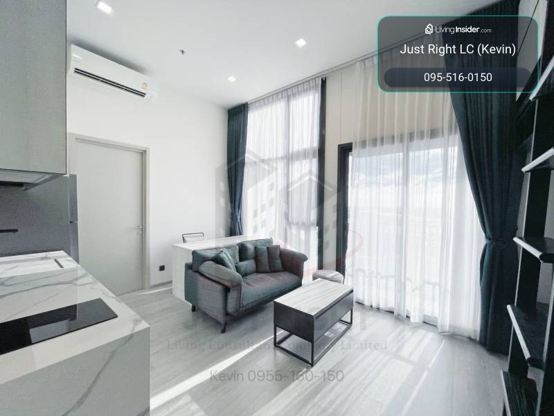 ให้เช่า The Line Sukhumvit 101 1 ห้องนอน 1 ห้องน้ำ 33 ตรม. ชั้น 31 เฟอร์ครบ เครื่องใช้ไฟฟ้าครบ วิวโค้งแม่น้ำบางกระเจ้า พิเศษเพียง 19,000 บาท/เดือน – รูปที่ 2