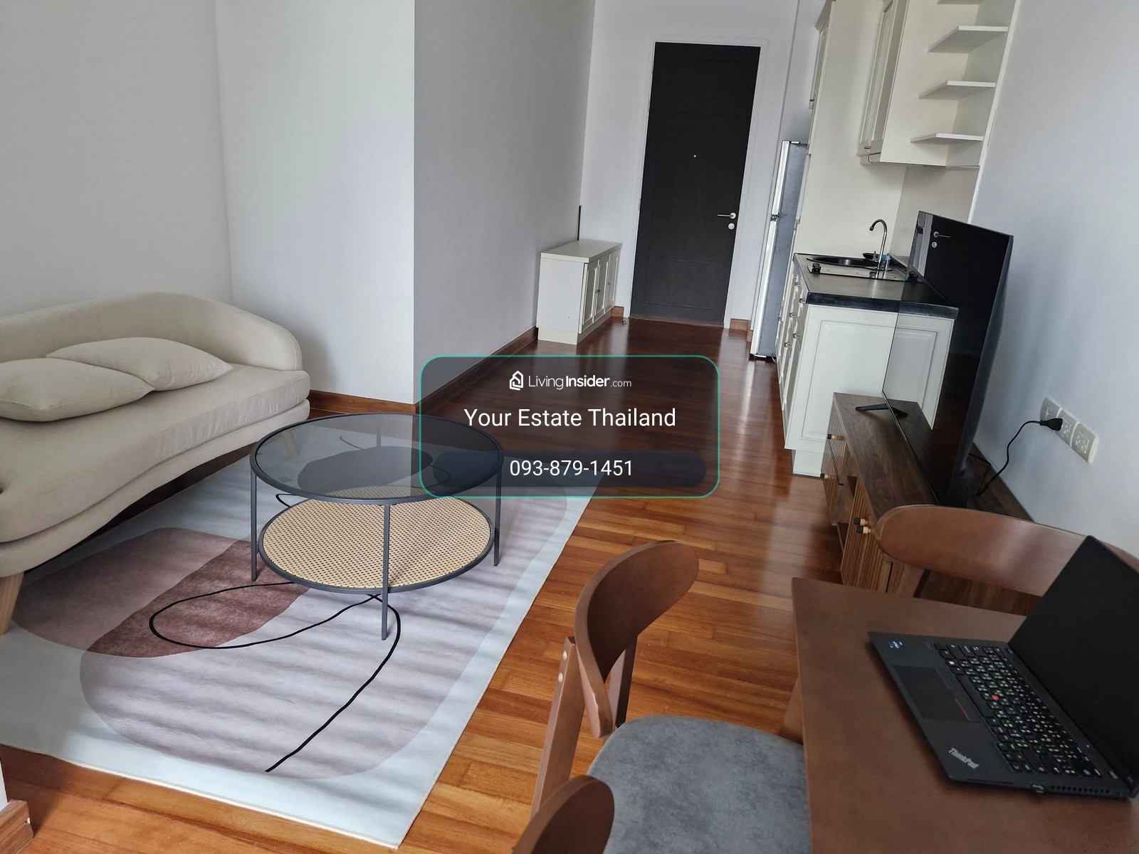 ให้เช่าคอนโด  IVY Sathorn 10 ห้องเพิ่งรีโนเวทใหม่ ห้องสวย เฟอร์ครบครันค่ะ – รูปที่ 3