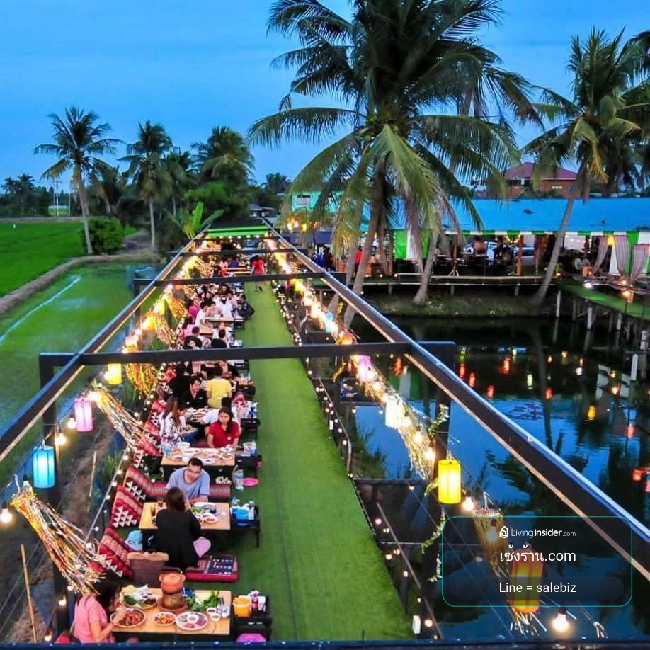 เซ้ง ร้านอาหารขนาดใหญ่-ทุ่งนา สามโคก ปทุมธานี พื้นที่1ไร่ ค่าเช่าเพียง 5,000 บ ที่จอดรถเยอะมาก – รูปที่ 4