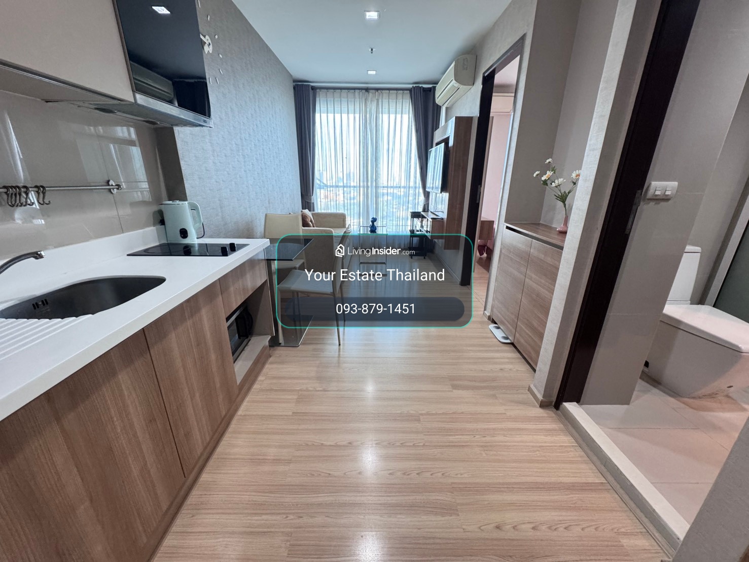 Rhythm Sathorn ห้องสวยมาก ว่างพร้อมให้เช่า ราคาพิเศษ 18,000/เดือน เท่านั้น ! – รูปที่ 2