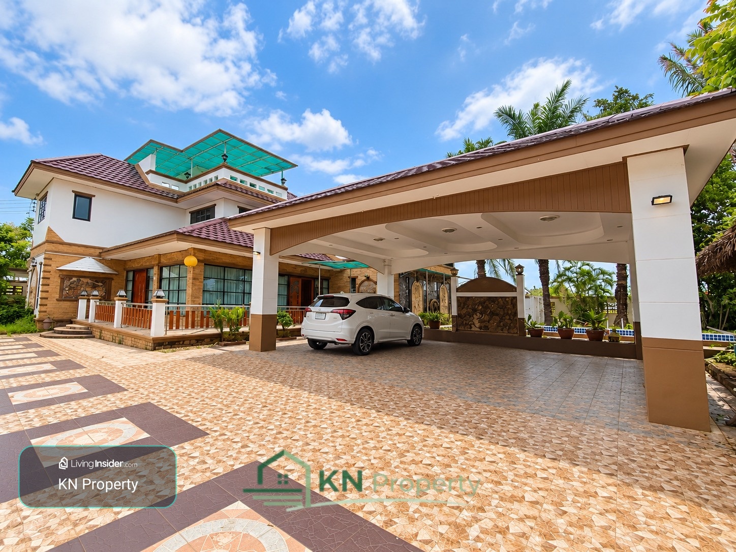 Pool Villa หลังใหญ่ 3 ชั้น ที่ดิน 206 ตร.ว. พร้อมสระว่ายน้ำส่วนตัว Jasmine Grand Ville ซอยบางละมุง 18 ใกล้ถนนสุขุมวิท บางละมุง พัทยา  – รูปที่ 4