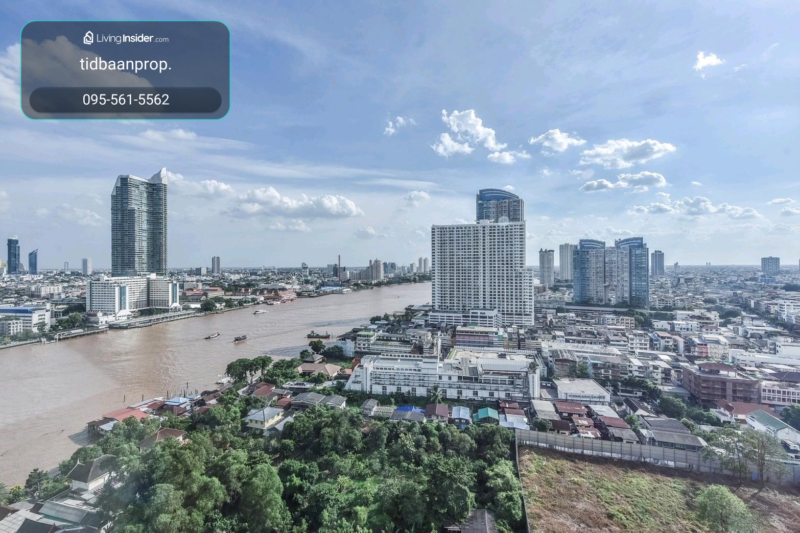 For Rent : Chapter เจริญนคร ริเวอร์ไซด์ Studio ชั้นสูง เฟอร์ครบ – รูปที่ 4