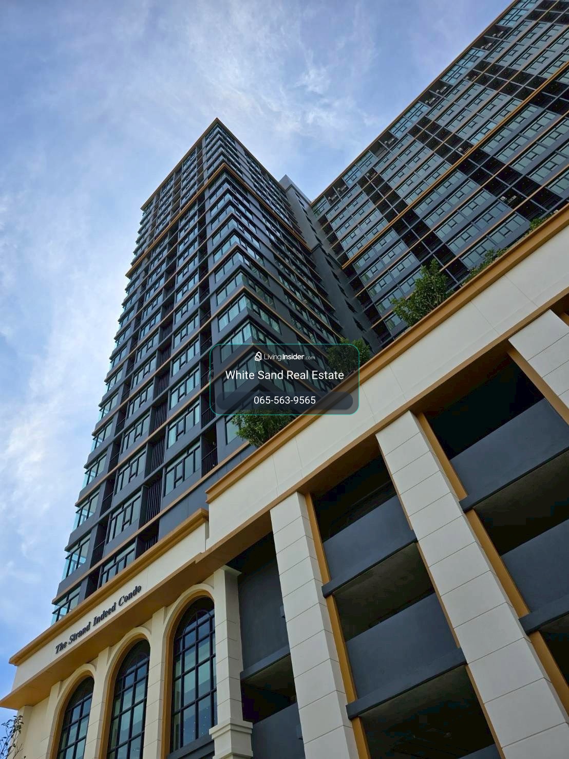The Strand Indeed Condo Sriracha, complete in one place! Salt system swimming pool + Co-Working Space, 24 hour security system, starting at 1.29 million baht. Call 065-5639565 Line: @whitesand – รูปที่ 2