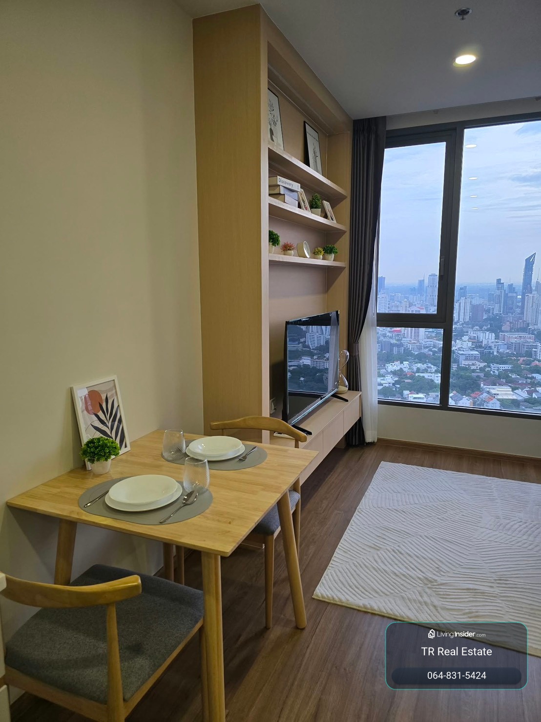 🏡 Condo for Rent – CLOUD Thonglor - Phetchaburi (คลาวด์ ทองหล่อ - เพชรบุรี) | High Floor | 1 Bed | 1 Bath | 32 sqm | Floor 41 | BTS Thong Lo | 💰24,000 THB/month | LINE: @979ywrvr | Ref: PK0237 – รูปที่ 3