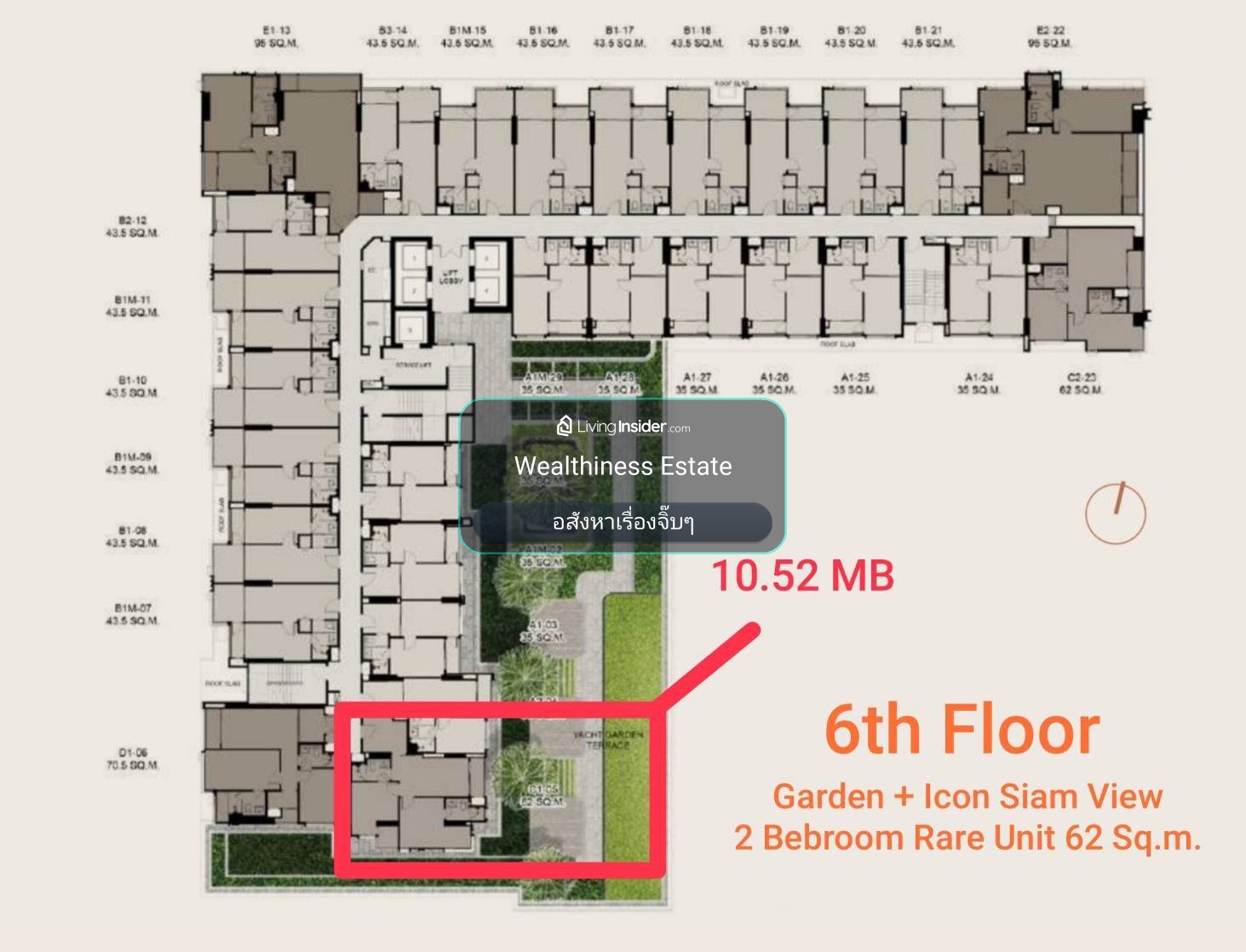 🔥 ขายคอนโด RHYTHM Charoennakhon Iconic | 2 Bedroom ห้องใหม่ ราคา 10.82 ล้านบาท* 📞 นัดชมห้อง 065-626-5636 (คุณกี้)  – รูปที่ 3