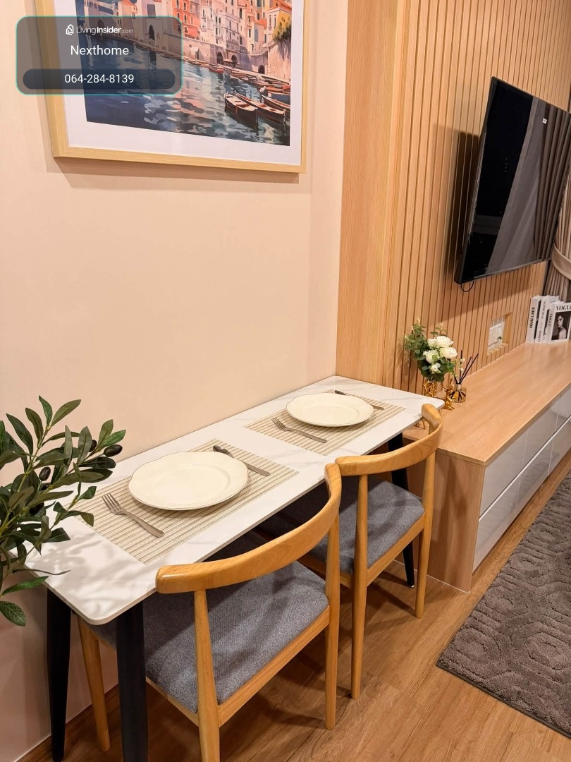🔥Rent Now🔥 Cloud Thonglor-Phetchaburi, near MRT Phetchaburi Station. Fully furnished and ready to move in. – รูปที่ 2