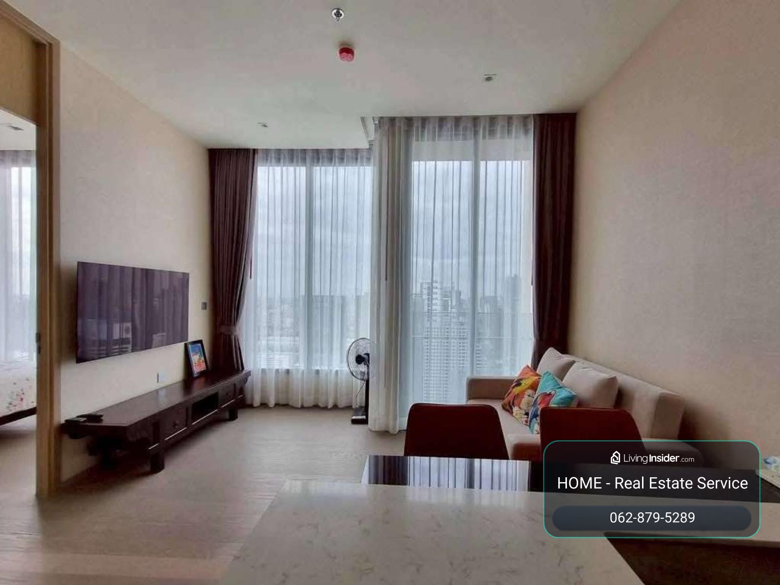 The ESSE Asoke / 1 Bedroom (SALE WITH TENANT), ดิ เอส อโศก / 1 ห้องนอน (ขายพร้อมผู้เช่า) PEII089 – รูปที่ 2