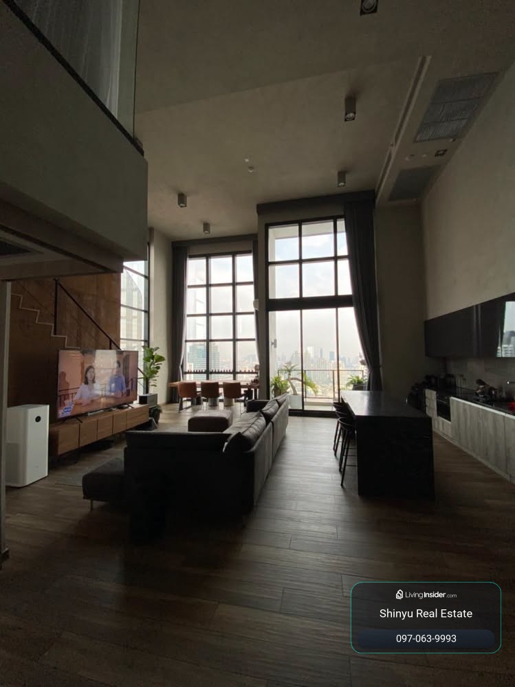 Condo for Rent: The Loft Asoke - 3 Bedrooms, 2 Bathrooms - 145 sq.m. - Rent: 185,000 THB/month [BWr2609002]  – รูปที่ 2