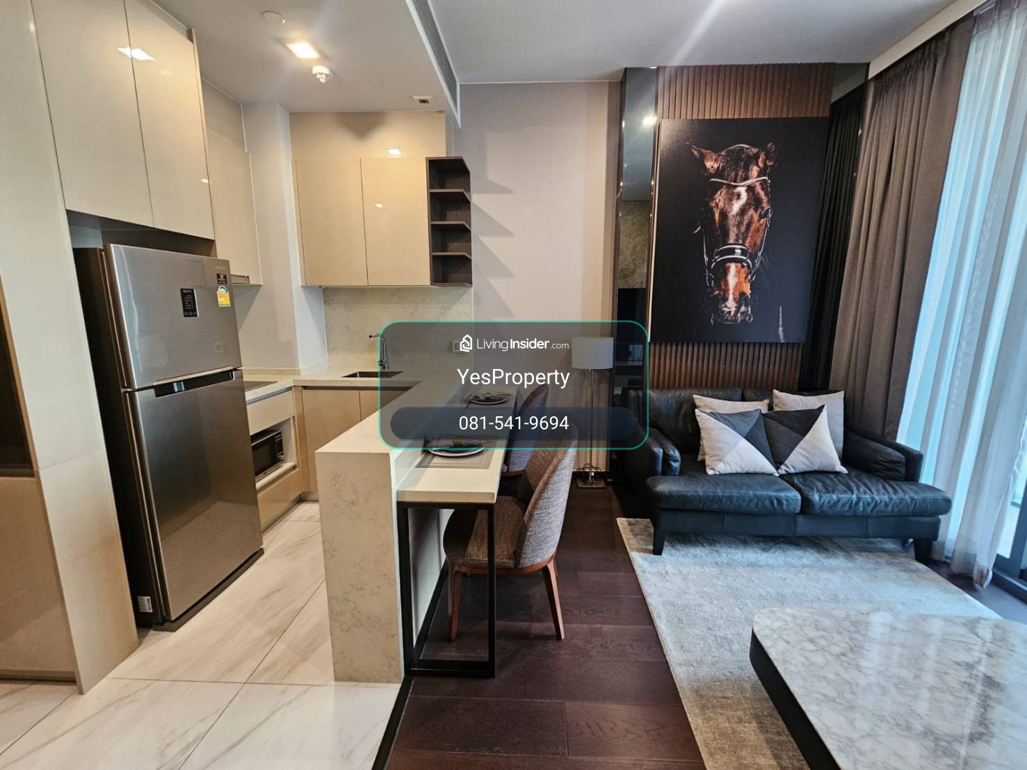 ปล่อยเช่า 1 ห้องนอน 1 ห้องน้ำ ลาวิค สุขุมวิท 57 | LAVIQ Sukhumvit57 – รูปที่ 2